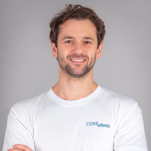 Marcin Wałowski — fizjoterapeuta, COREclinic Poznań